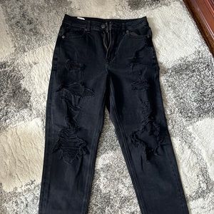 american eagle black jeans
